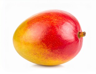 Ripe Mango Fruit - Fresh Tropical Sweetness Isolated on White