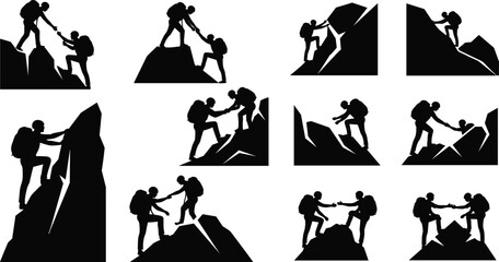 Detailed black silhouette of USA map with white state borders and administrative divisions isolated on white background for geography education and infographics © IconicCreations