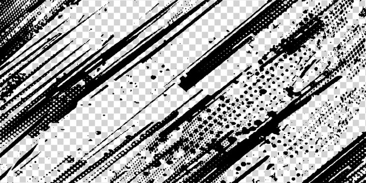 Grunge tire tracks, wheel braking marks. Truck, car or motorcycle tread pattern silhouettes. Auto race, motorsport, speed racing design element