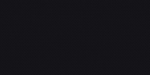 Obraz premium Grill mesh pattern with metal texture for speaker and micro hole background or seamless net by black grid and circle grate steel screen.