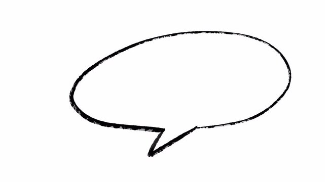 Hand drawn animated doodles visual effects. Video clip with alpha channel.