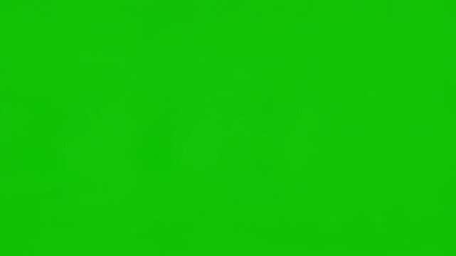 firetruck isolated on green screen for vfx background