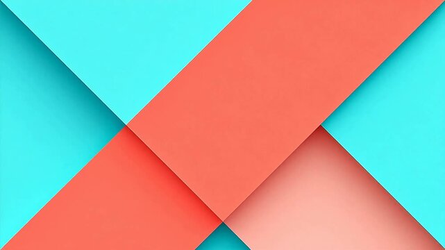 Colorful geometric abstract design