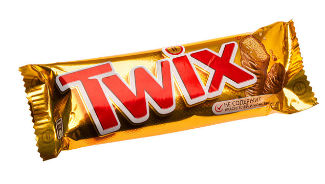 Twix chocolate caramel biscuit bar golden wrapper