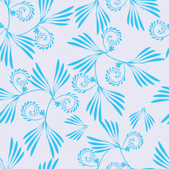 Fototapeta premium seamless floral pattern