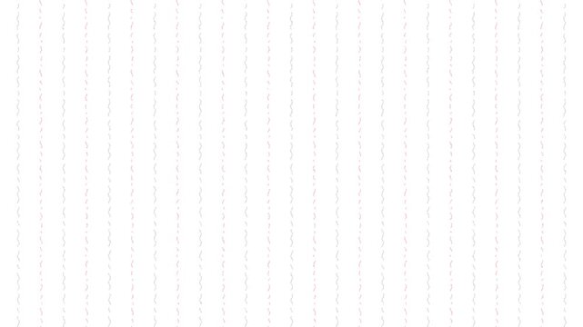 Waving Lines White Motion Background