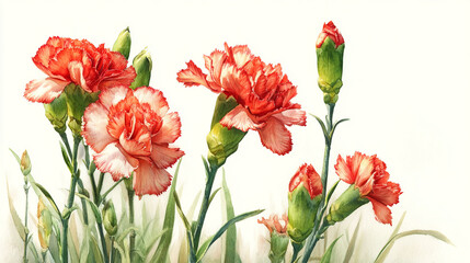 Obraz premium Elegant wedding invitation card background vector. Minimal hand painted watercolor botanical flowers texture template background. Design for wedding, vip cover, poster, moderncard. Valentine's Day