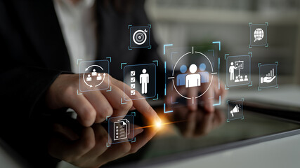 A concept of a unified business strategy. This involves identifying a target audience for marketing...