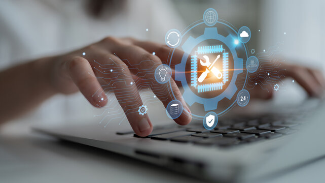 Global IT support and technical maintenance services. Providing solutions for system maintenance, ensuring business continuity with reliable 24 7 IT support. Motif