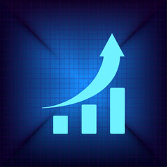 Vector illustration on a blue background