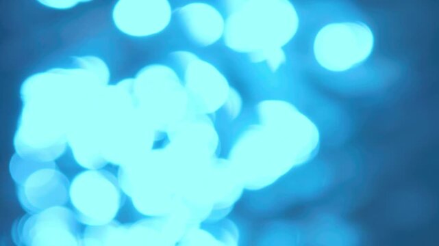 水面と玉ボケの輝き