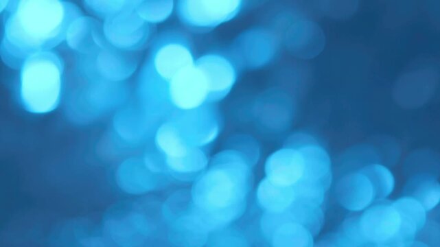 水面と玉ボケの輝き