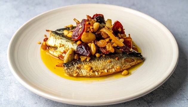 Venetian Sarde in Saor with Caramelized Onions and Pine Nuts
