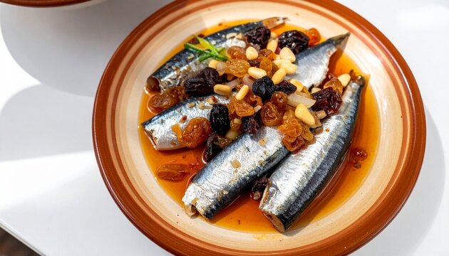 Venetian Sarde in Saor with Caramelized Onions and Pine Nuts