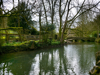 Fototapeta premium Castle Combe: Timeless Charm in the Heart of the Cotswolds England