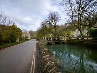 Obraz premium Castle Combe: Timeless Charm in the Heart of the Cotswolds England