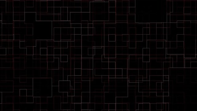 配線が迫ってくるような近未来的なループ動画。