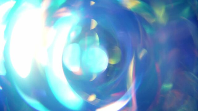 Neon Space Tunnel. Abstract Portal Futuristic Trippy Background