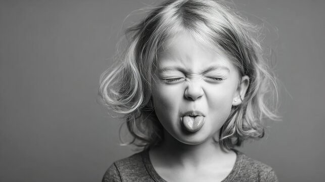 Curious Little Girl Thinking with Glasses &ndash; Creative Childhood Imagination Concept