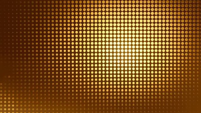 Golden dots gradient background