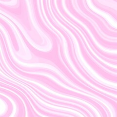 Obraz premium A pink and white abstract wavy pattern (1)