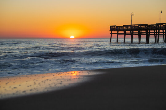 Sunrise at Sandbridge Beach