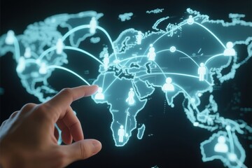 Recruitment process to identify best candidate for job selection in global market helps build successful career path with strategic connections and opportunities worldwide