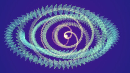 Cosmic opal abstract background with iridescent celestial nebula and glowing stars © Clever