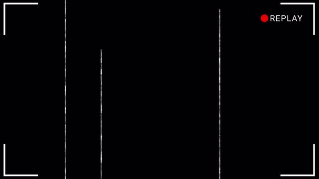 old vhs replay icon, VHS video tape replay button or icon on alpha channel, overlay footage, vintage film, recording overlay, recorder overlay. 4K Video