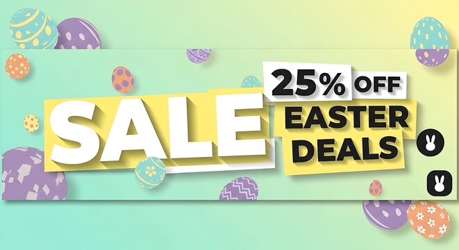 Special Easter Sale Get 25% Off Amazing Deals and Discounts This Holiday Season!