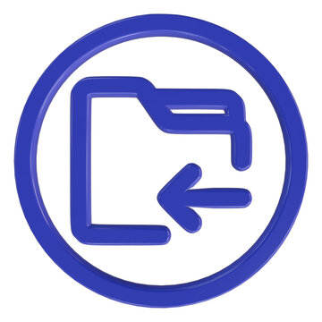 Open Folder Icon for File Explorer and Data Access
