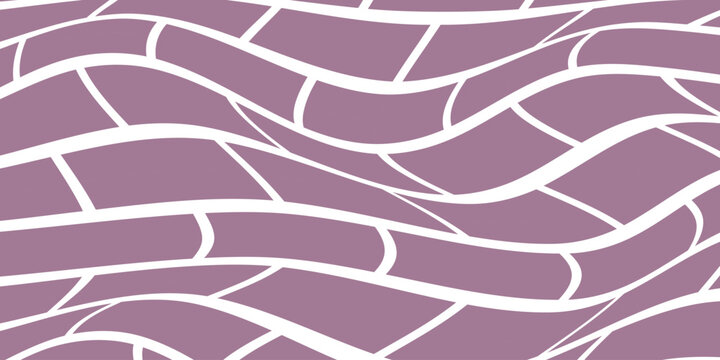 simple brick wall wave pattern for banner poster background.