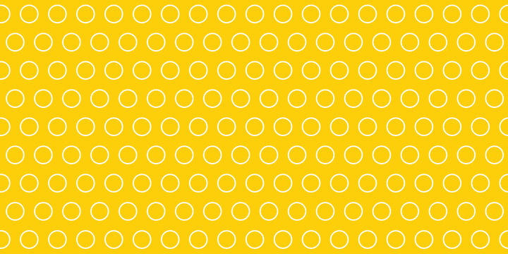 simple white outline dot pattern on yellow for banner poster background.