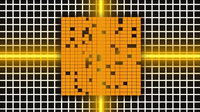 Retail shopping checkout scan on flat matrix