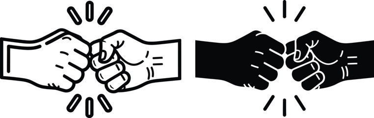 Obraz premium Handshake business agreement, partnership, or successful deal. 