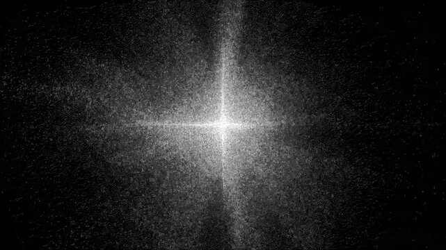 Abstract Film Grain Overlay with Dither Noise Texture