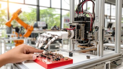 The impact of robotic automation on modern factory assembly an industrial technology showcase
