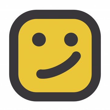 Hopeful animation icon for social media, presentations, videos, websites. Alpha Channel