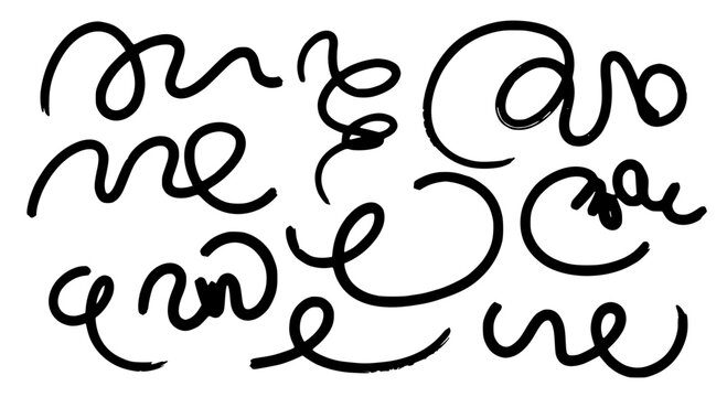 Words hand drawn with grunge scrawls and messy cursive letters in black ink. featuring doodle, scribble, writing with