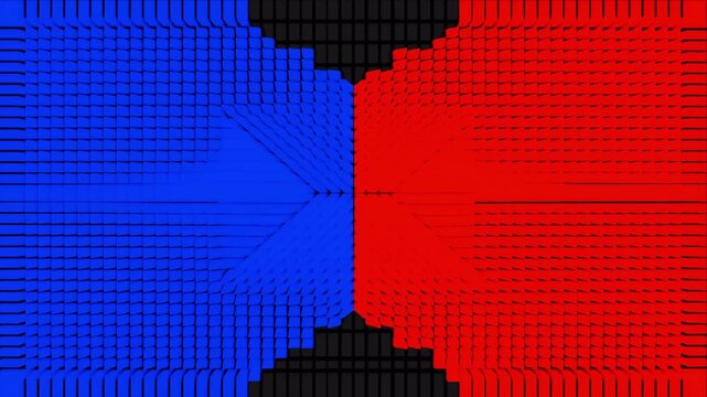 Data visualization comparison matrix block