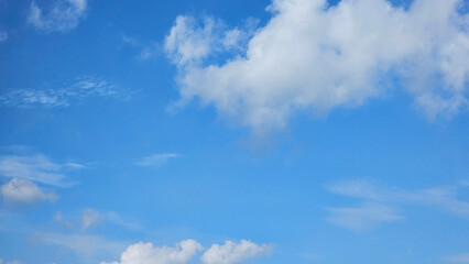 Obraz premium Blue Sky with Clouds