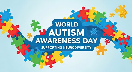 World autism awareness day support acceptance inclusion diversity