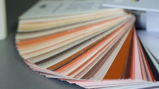 Colored samples of ceramic stone granit elements for kitchen or bathroom interior material design of house, floor, porcelain stoneware.