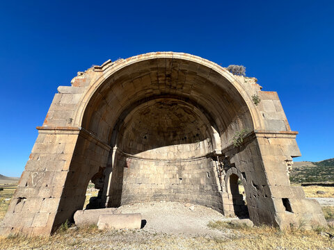 Ruins of a Church in Madensehri Village, Karaman, Konya, Turkiye