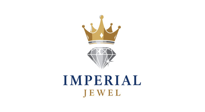 Imperial Jewel Logo Crown Diamond.
