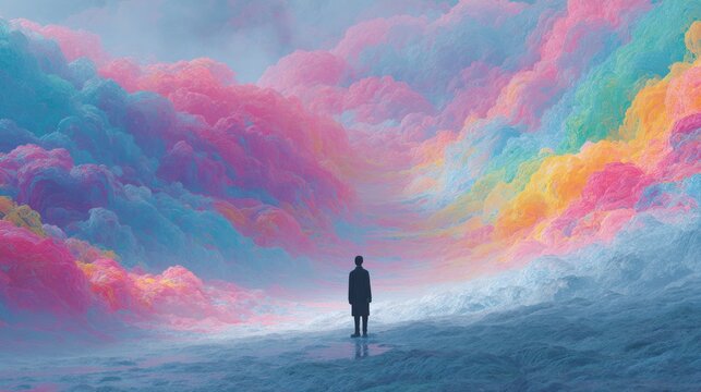 Emotional numbness concept representing inability to enjoy life experiences