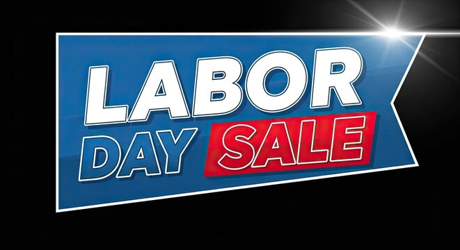 Labor day sale advertisement