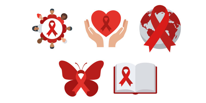 Aids Red Icon