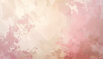 Fototapeta premium a soft pink and beige abstract painting background with gentle brushstrokes and subtle texture
