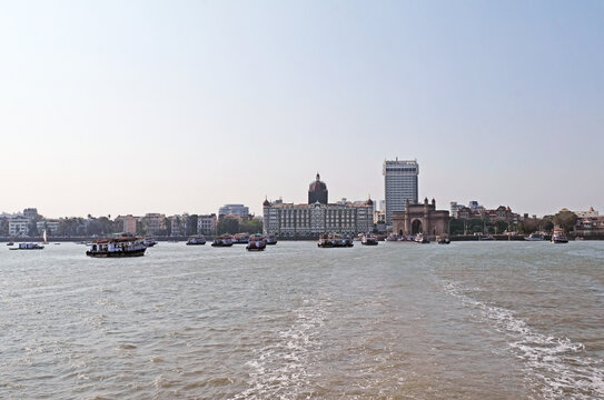 Boat trip from gateway of India to Elephanta Caves, Mumbai, India